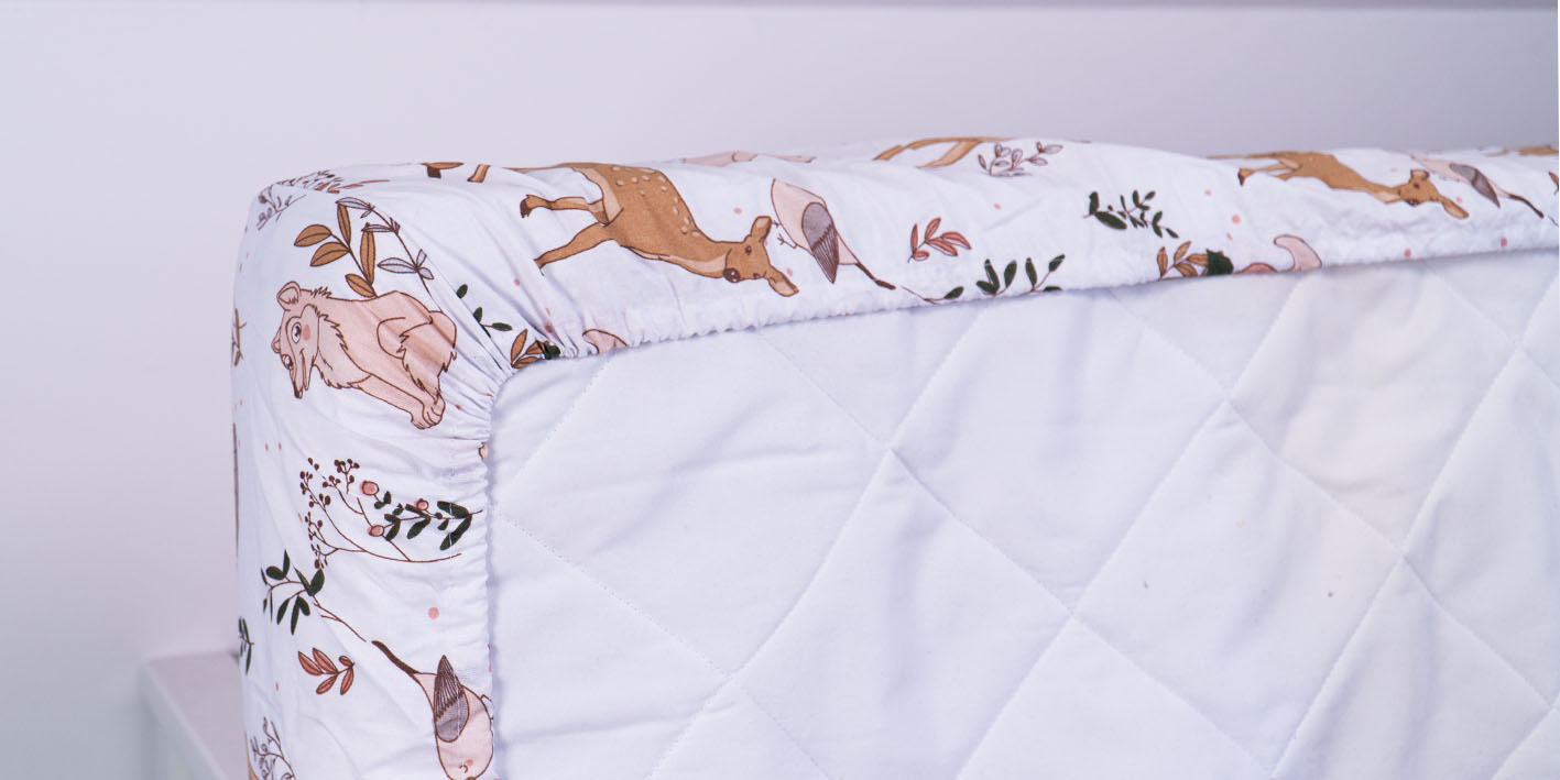 prześcieradło 80x160 wilk i zajac